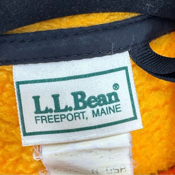 LL Bean Vintage All Conditions 90's Fleece Zip Up - Picture 9 of 9